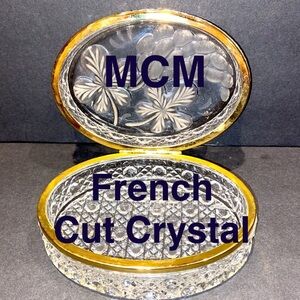Heavy  Casket With Etched Design